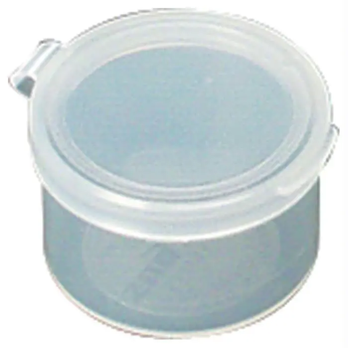 Poly Vial 3-4 Oz 1.5"D X 1" 1