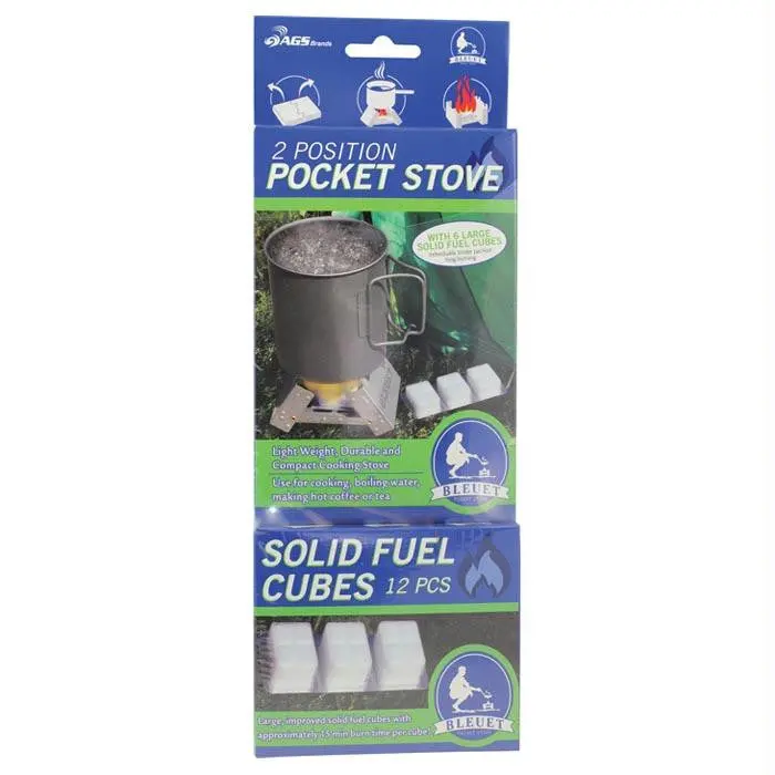 Bleuet Pocket Stove-Fuel Set 1