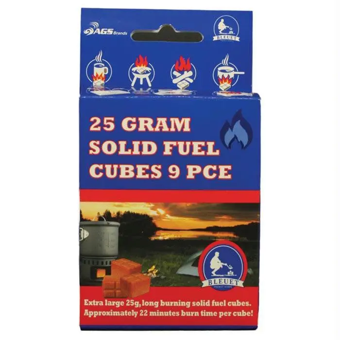 Bleuet 25 Gram Solid Fuel Cube 1