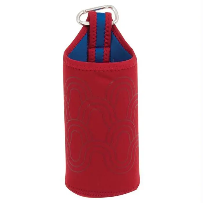 Bottle Sleeve Red Waves 32 Oz 1