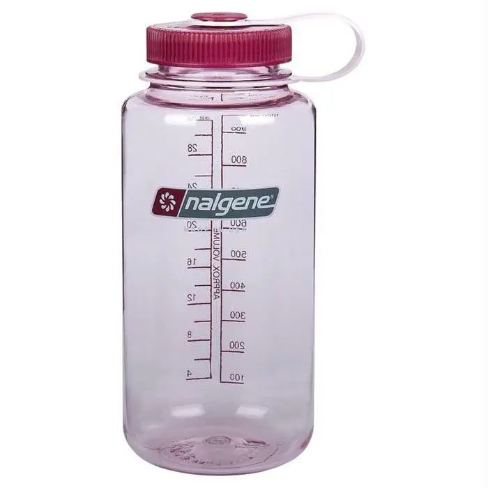 Wm 1 Qt Clear Pink W-Pink Lid 1