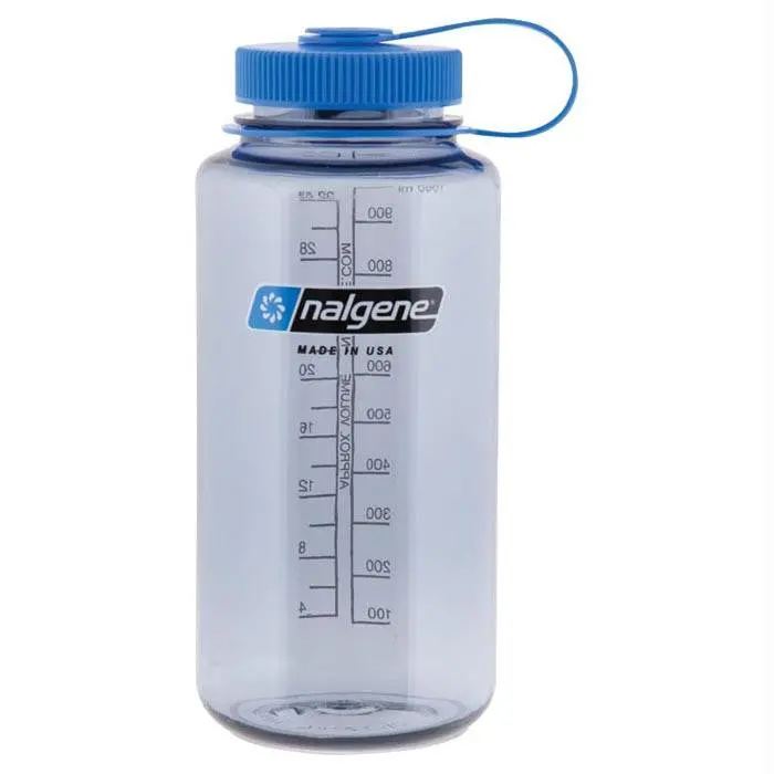 Wm 1 Qt Gray W-Blue Lid 1