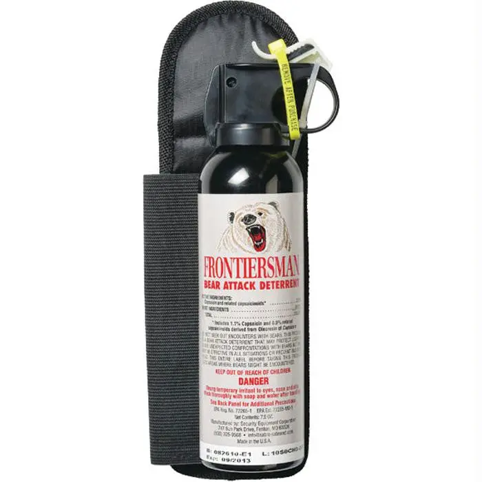 Bear Spray W-Holster, 7.9Oz 1