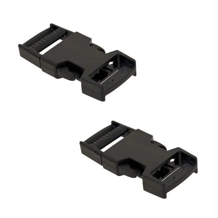 Side Rel Buckle 1" 2Pk 1