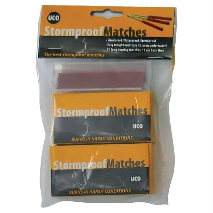 Uco Stormproof Matches 2 Boxes 1