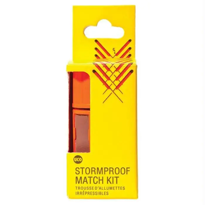 Uco Stormproof Match Kit Org 1