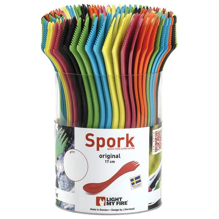 Spork Orig-Bulk 25Pk-Asst Spir 1