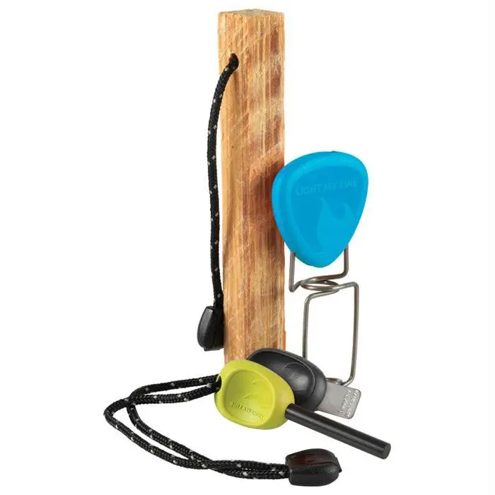 Fire Lighting Kit Lime & Cyan 1