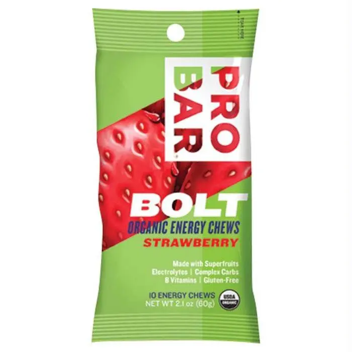 Bolt Organic Chews Strawberry 1