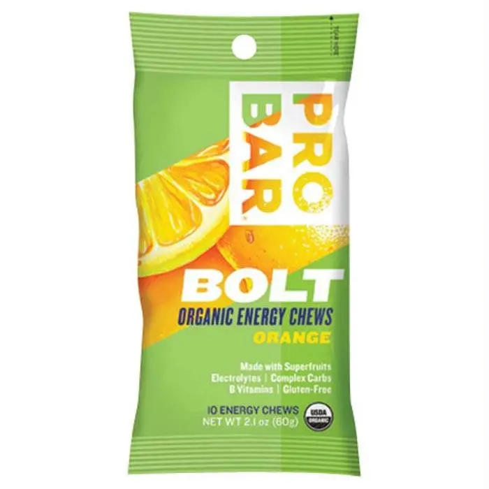Bolt Organic Chews Orange 1