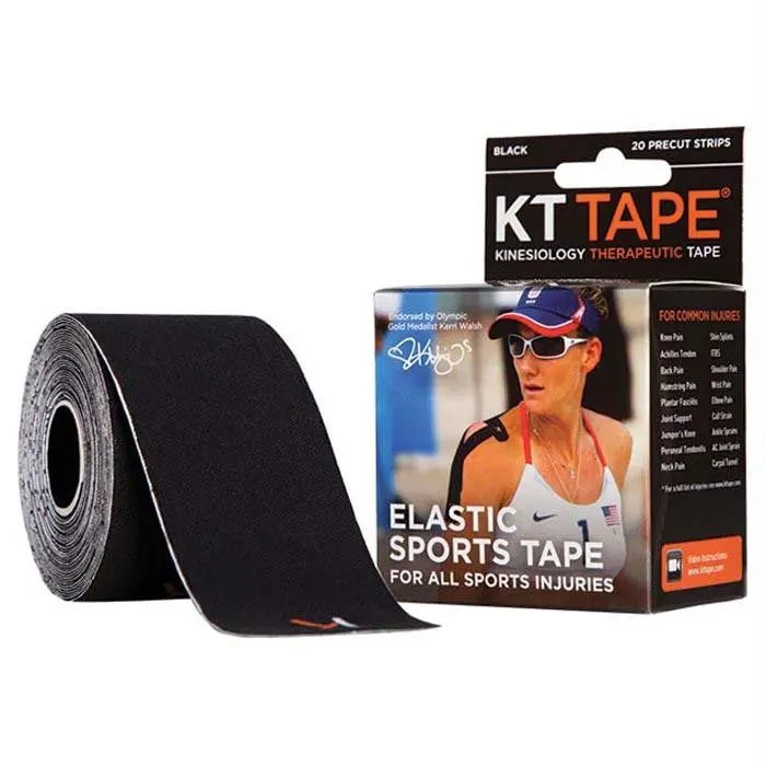 Kt Tape Pre-Cut Black 1