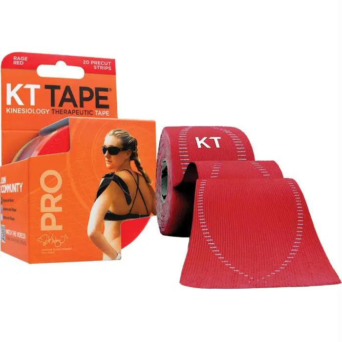 Kt Tape Pro-Synth Pre-Cut Red 1
