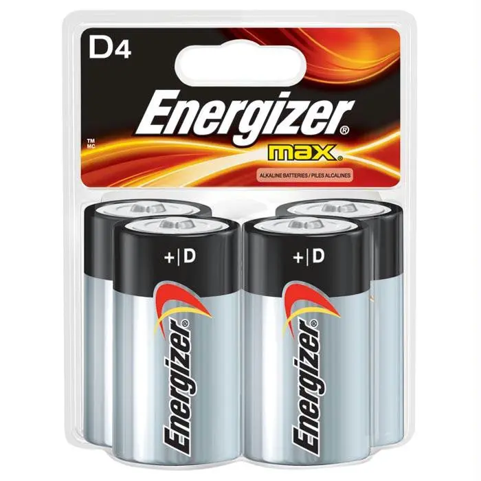 Energizer D 4Pk 1