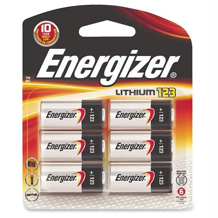 Energizer Photo Lthium 123 6Pk 1