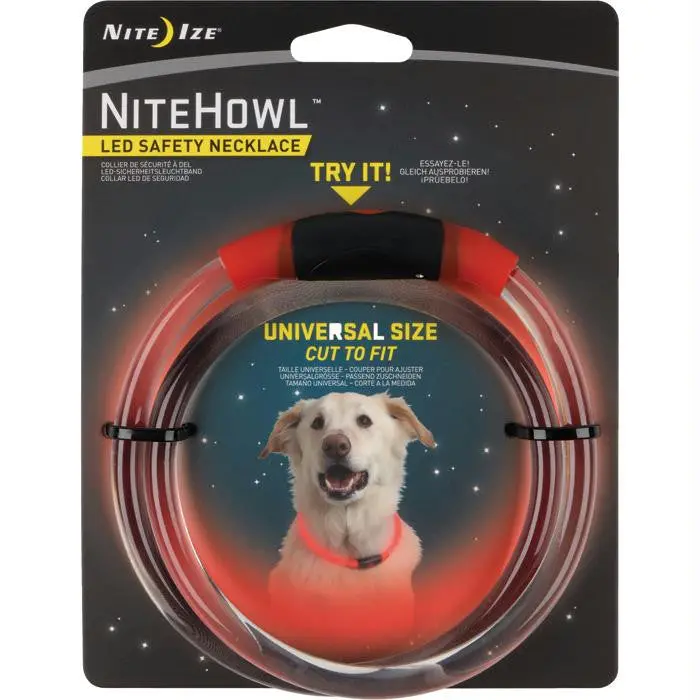 Nitehowl Led Sfty Necklace Red 1