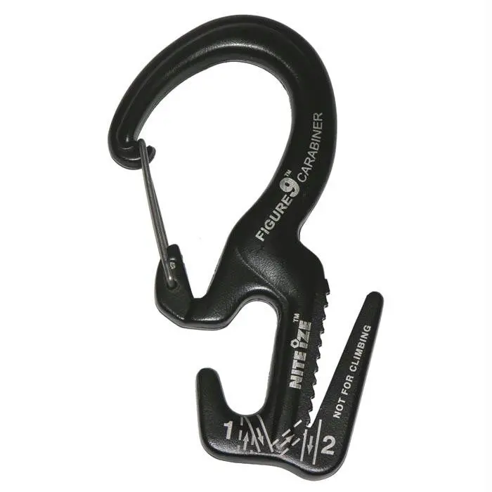 Figure 9 Carabiner Lg Black 1