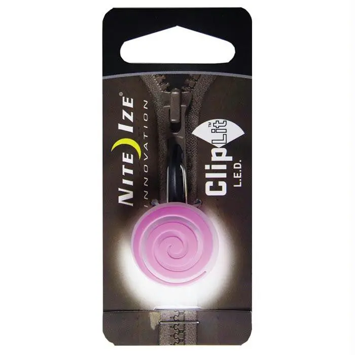 Cliplit Pink Spiral-White Led 1