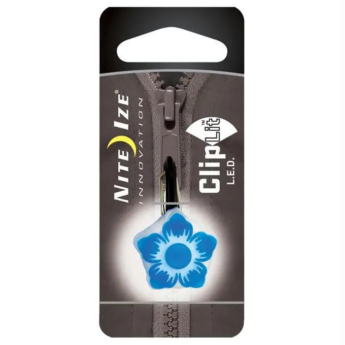 Cliplit-Blue Flower-White Led 1