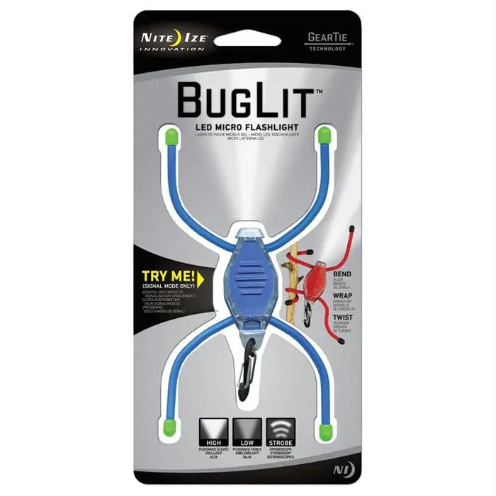 Buglit-Blue Clear-White Led 1