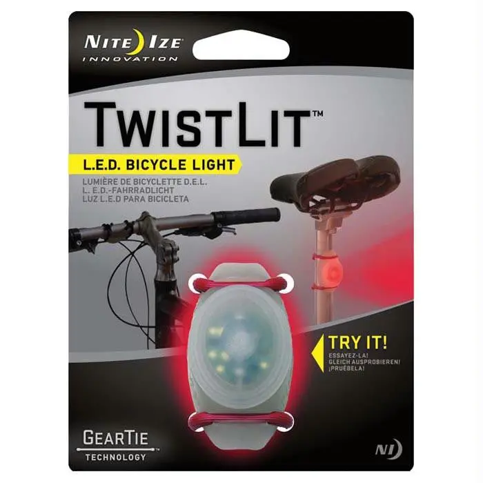 Twistlit Led Bike Light-Red 1