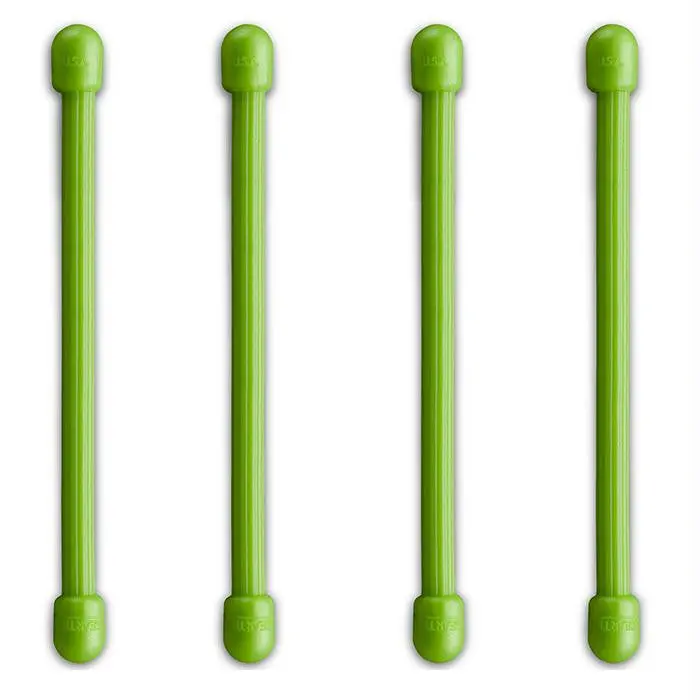 Gear Tie 3"-Lime 4Pk 1
