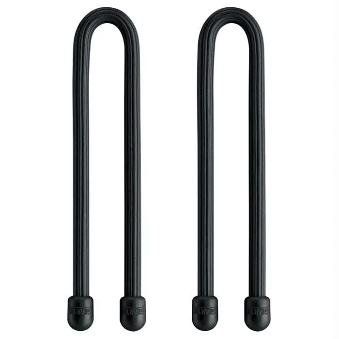 Gear Tie 6"-Black 2Pk 1