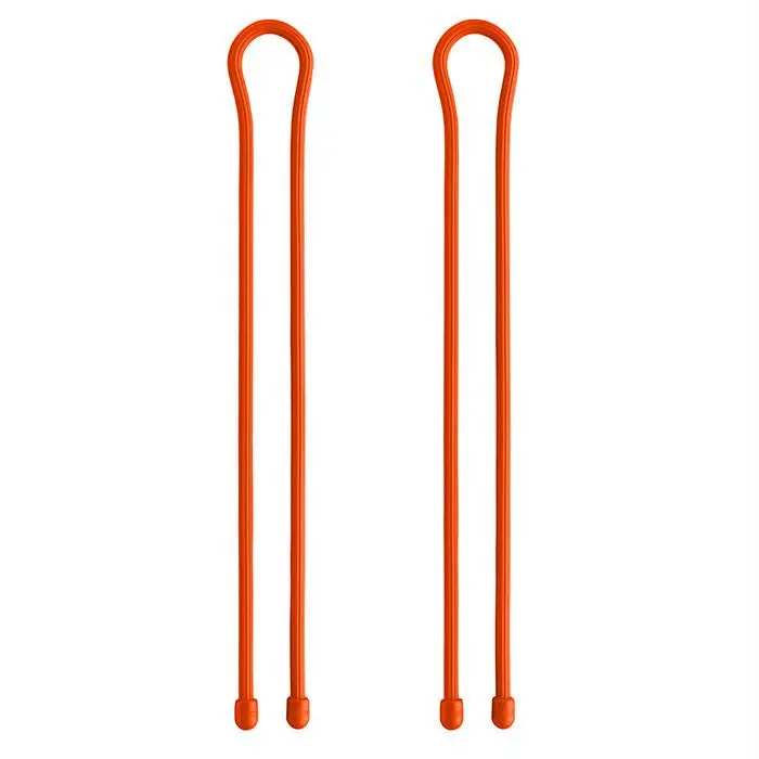 Gear Tie 12" Bright Orange 2Pk 1