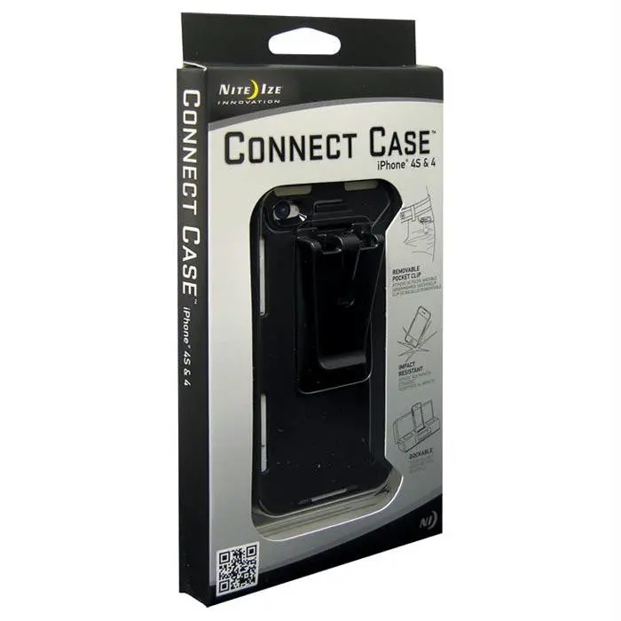 Connect Case Iphone 4-4S Blk 1