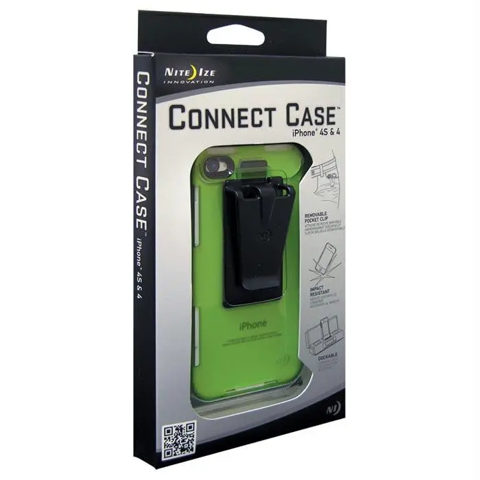 Connect Case Iphone 4-4S Lime 1
