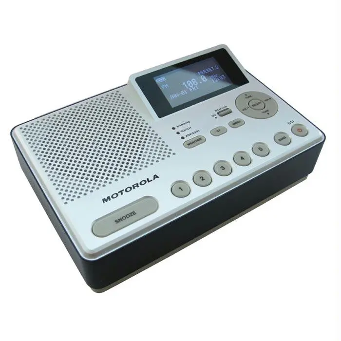 Mwr839 Weather Radio Clock 1