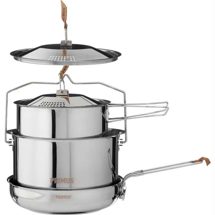 Campfire Cookset Ss - Large 1