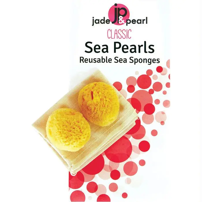 Sea Pearl Sponge Tampon Sm 2Pk 1