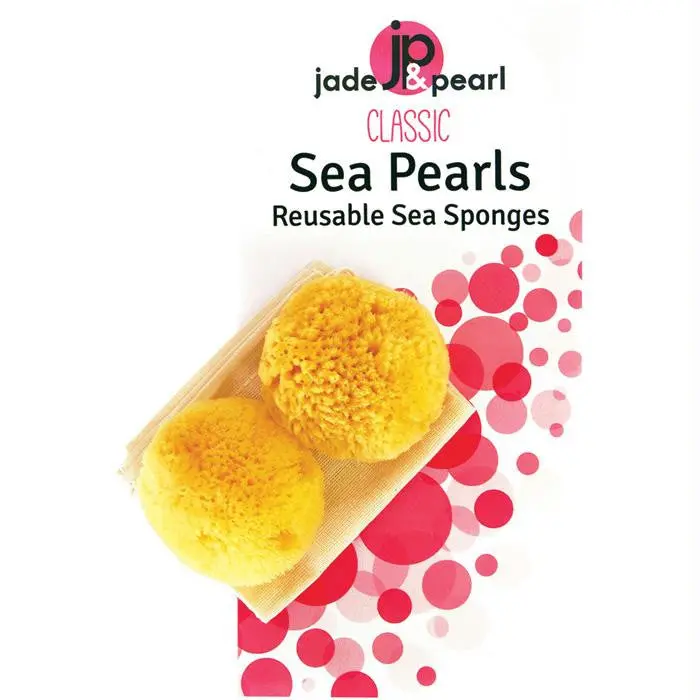 Sea Pearl Sponge Tampon Md 2Pk 1