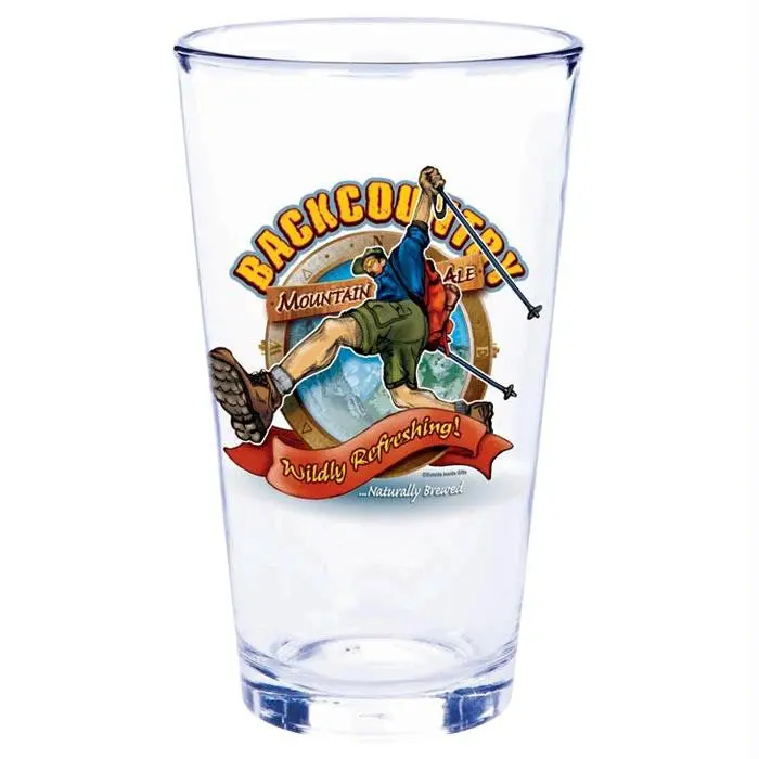 Backcountry Mtn Ale Pint Glass 1