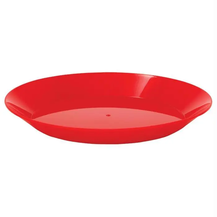 Cascadian Plate 9.75" Red 1
