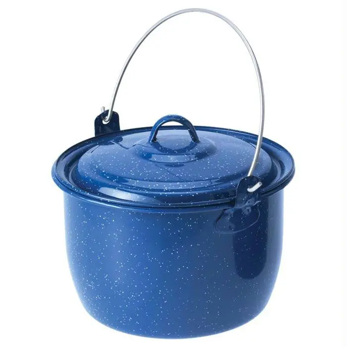 Enamel Convex Kettle 3 Qt Blue 1