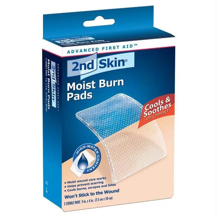 2Nd Skin Moist Burn Pads 3"X4" 1