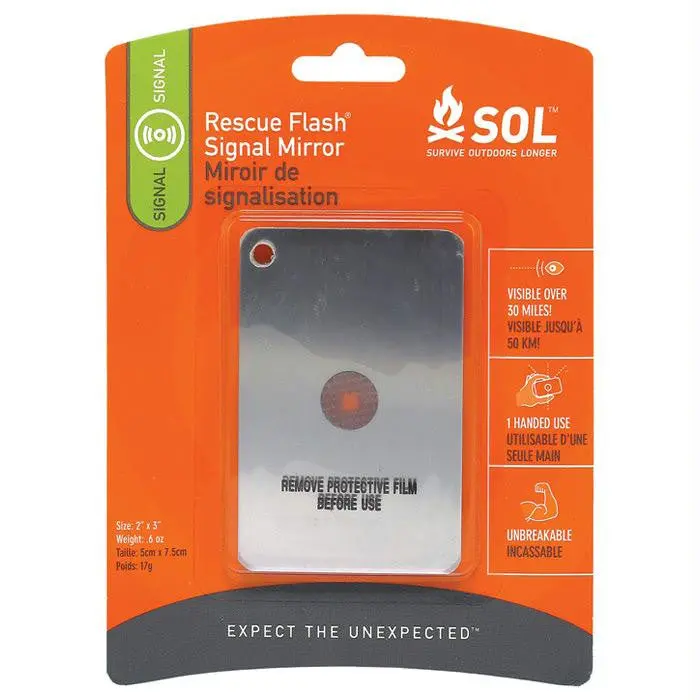 Rescue Flash Signal Mirror 1