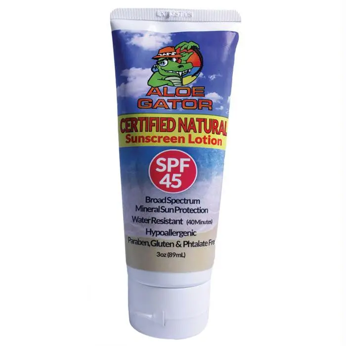 Aloe Gator Natural Spf45 3 Oz 1
