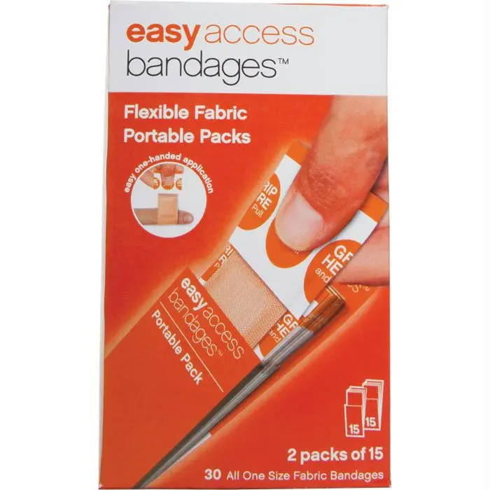 Fabric Bandages 1"X3" 30 Pk 1