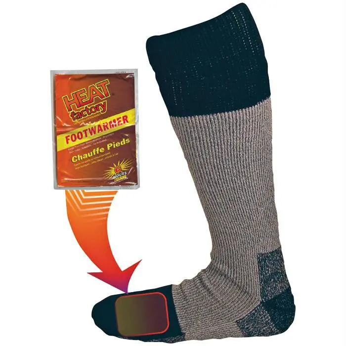 Heated Sock 5-8 Hvwt Merino 1