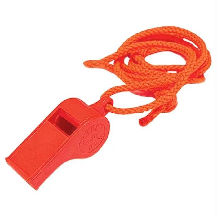 Lm Plast Whistle W- Lanyard 1