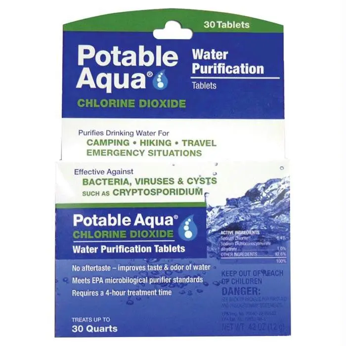 Pa Chlorine Dioxide Tab 30 Pk 1