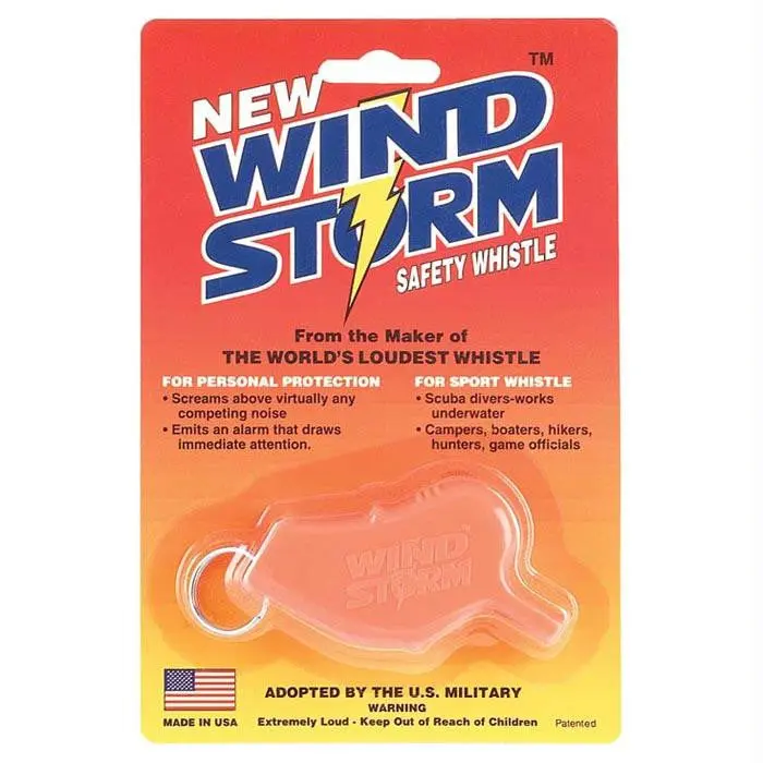 Windstorm Whistle Orange 1
