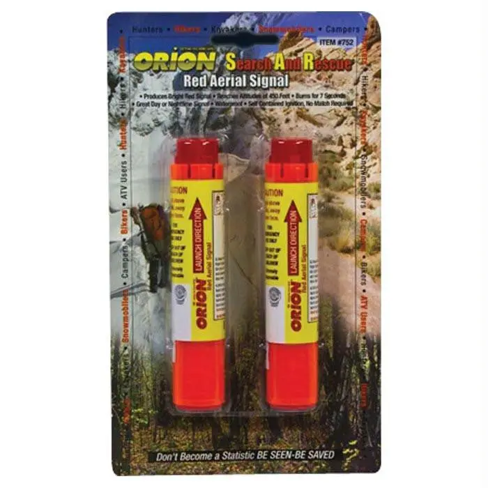 Red Aerial Signal Handheld 2Pk 1