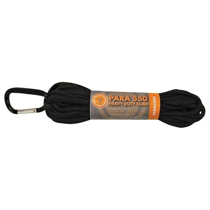 Ust Paracord 550 30' Black 1