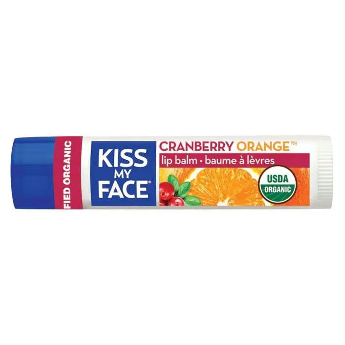 Cranberry Orange Lip Balm 1