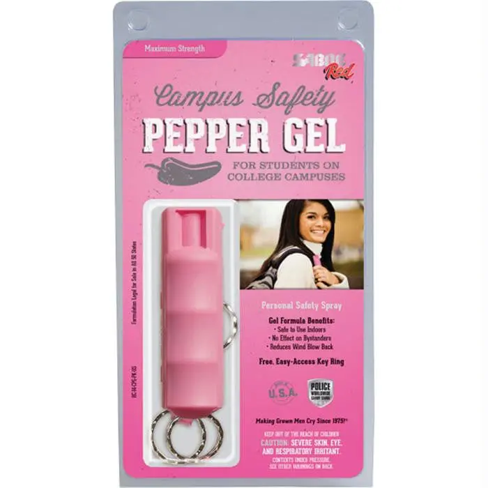 Campus Safety Pepper Gel Pink 1