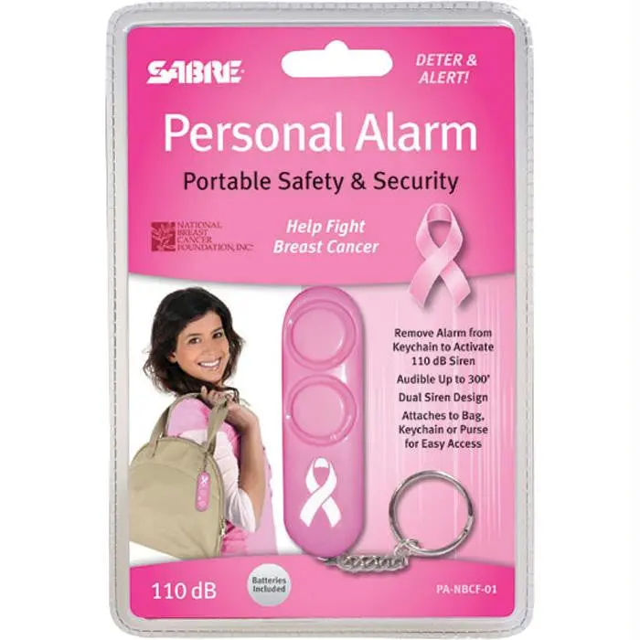 Sabre Personal Alarm Pink 1