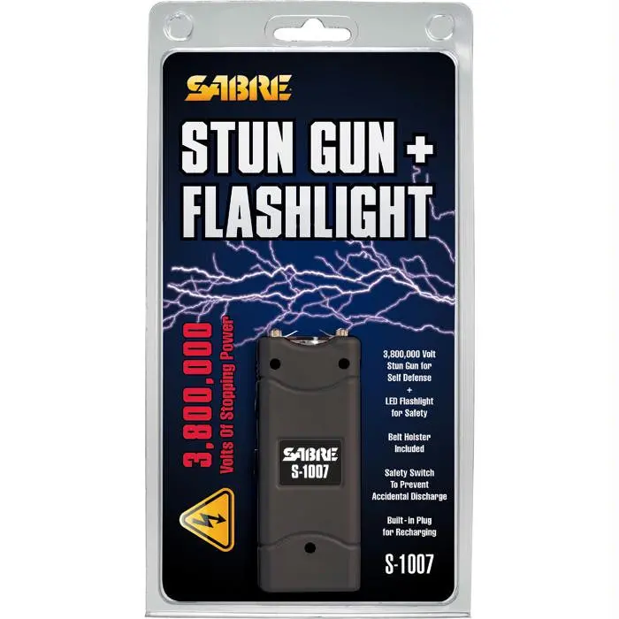3.8 Million V Stun Gun - Black 1